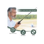 TKSTAR SMA-Dişi 47 cm 144/430MHz Çift Bantlı dual Telsiz Anten
