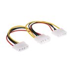 Tkz 2544 4 Pin Molex Power Çoklayıcı 2 Çıkış 1 Giriş Supply Kasa Güç Kablosu