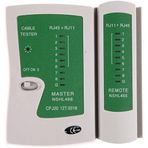 Tkz Lunatic 2345 Network Tester Rj11 Rj45 Cat Otomatik veya manuel olarak pin sinyalleri taranabilir Her bir tel için LED İnternet Kontrol Test Cihazı