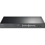 Tl-Sg1218mp 16 Port 10-100-1000 Poe+ Switch 2 Port Sfp Çelik Kasa Rack Mount