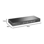 TL-SG3428X, Jetstream 24-Port Gigabit L2+ Managed Switch With 4 10GE Sfp+ Slots