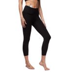 TLC Sport Kadın Figür Sıkılaştırıcı Belli Kırpma Pantolon/Kırpılmış Taytlar-XXXL-Siyah