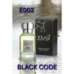 TLG E002 Black Code Extrait Erkek Parfümü, 50 ml