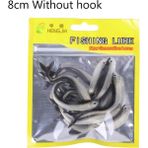 Tlg Shop 1-8cm Stili Yazın Çanta Yumuşak Karides Solucanları Balık Cazibesi Silve Silikon Wobblers Olta Takımı Jig Kurtçuk Balık Tutma Yemi Jig Kafa Yemi 8cmg (Yurt Dışından)