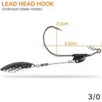Tlg Shop 3-0 Tarzı 110MM 5.3g Hunthouse Çıngıraklı Yılan Xlayers Çıngıraklar ile Yumuşak Cazibesi G Pvc Malzeme Balık Tutma Için Malzeme Lerrue Pike Bas Silikon Cazibesi (Yurt Dışından)