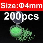 Tlg Shop 4mm 200 Adet Yeşil Stil Wifreo Oft Mini Fly Bağlama Parlayan Boncuklar Fly Bağlama Malzemesi Islak Sinek Tuzlu Su Balıkçılığı Sabiki Fly Aydınlık Sıcak Boncuklar Yumurta Karaca (Yurt Dışından)