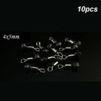 Tlg Shop 4X5MM Stili Çanta Çoklu Boyut Balıkçılık Fırdöndüleri Bağlayın Zig Kasnak Klipsi Kaydırıcı Boncuklar Hızlı Bağlantı Hattı Kuleleri Koşu Ledger Takımı Aksesuarı (Yurt Dışından) - Balıkçılık Araçları - Beyaz