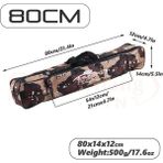 Tlg Shop 80CM Tarzı Sougayilang 80 cm 120 cm Büyük Kapasiteli Balıkçı Çantası Olta Takımı Olta Balıkçılık Reel Saklama Çantası Olta Taşıyıcı (Yurt Dışından)