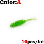 Tlg Shop Bir Stil New Wobblers Mini Ocean Rock Fishing Soft Lures Rubber Soft Baits 3.5cm Soft Worm Artificial Baits Bass Silicone Fish (Yurt Dışından)