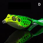 Tlg Shop Bordo Tarzı 1 Adet Yapay Yumuşak Balıkçılık Lures Tiz Kanca Topwater Ray Kurbağa Jig Troller Yumuşak Yem Pesca Pike Bas Mücadele (Yurt Dışından)