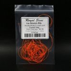 Tlg Shop Fluo Turuncu Tarzı 5 Yardsbag Buz Streç Kaburga Yuvarlak Profil Dantel Küçük Periler Için Parçalı Vücut Sarma Hattı Sinek Bağlama Yarı Saydam Nervür Malzemesi (Yurt Dışından)