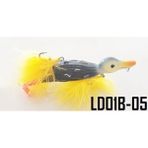 Tlg Shop Gri Siyah Stil 105MM 29G Lutac Yüzen Ördek Cazibesi G LD01B Tüy Kuyruk Tiz Kanca Levrek Yapay Sert Plastik Simüle Yem (Yurt Dışından)