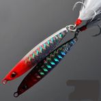 Tlg Shop Kırmızı Gümüş Tarzı 15G 9 Renk Metal Vıb Lures G Güçlü Canlı Titreşimler Kaşık Cazibesi Balıkçılık Yemi Bas Yapay Sert Yem 3D Gözler (Yurt Dışından)