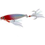 Tlg Shop Kırmızı Kafa Stili 20G Metal Jig Balıkçılık Cazibesi Bas Balıkçılık Jig Ağırlıkları Holografik Trolling Tuzlu Su Lures Isca Yapay Balık Takımı Pike (Yurt Dışından)