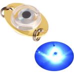Tlg Shop Mavi Stil 1pcs LED Deep Drop Underwater Eye Shape Lure Light Flashing Fishing Squid Fish Lamp Fishing Biat Lure Metal Lure Fishing Tackle (Yurt Dışından)