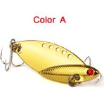 Tlg Shop No.1 Tarzı Metal Vıb Lures 6cm 11G Canlı Titreşimler Kaşık Cazibesi Balıkçılık Yemi Bas Yapay Sert Yem Ağustosböceği Cazibesi Vıb Yem 3D Gözler (Yurt Dışından)