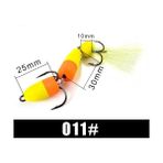 Tlg Shop No.11 Tarzı 1 Adet Yeni Mandula Balıkçılık Cazibesi Swimbait 10 Renk Bas Cazibesi Böcek Yem Yumuşak Balıkçılık Cazibesi Pesca Balıkçılık Wobbler Araçları Köpük Yem (Yurt Dışından)