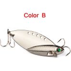 Tlg Shop No.2 Tarzı Metal Vıb Lures 6cm 11G Canlı Titreşimler Kaşık Cazibesi Balıkçılık Yemi Bas Yapay Sert Yem Ağustosböceği Cazibesi Vıb Yem 3D Gözler (Yurt Dışından)