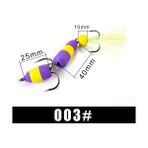 Tlg Shop No.3 Tarzı 1 Adet Yeni Mandula Balıkçılık Cazibesi Swimbait 10 Renk Bas Cazibesi Böcek Yem Yumuşak Balıkçılık Cazibesi Pesca Balıkçılık Wobbler Araçları Köpük Yem (Yurt Dışından)