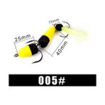 Tlg Shop No.5 Tarzı 1 Adet Yeni Mandula Balıkçılık Cazibesi Swimbait 10 Renk Bas Cazibesi Böcek Yem Yumuşak Balıkçılık Cazibesi Pesca Balıkçılık Wobbler Araçları Köpük Yem (Yurt Dışından)