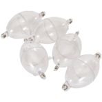Tlg Shop Şeffaf Stil 5 Adet Balıkçılık Şamandıra Pvc Kabarcık Yüzer Deniz Sazanı Kaba Yüzey Kontrolörü Balıkçılık Şamandıra Topu Balık Takımı Aksesuarları Deniz Balıkçılığı (Yurt Dışından) - Renkli
