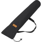Tlg Shop Siyah Stil Çok Amaçlı Su Geçirmez Kalınlaşma Oxford Balıkçı Çantası Olta Büyük Gölgelik Kutup Aracı Saklama Çantası Durumda Olta Takımı Organizatör (Yurt Dışından)