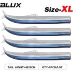 Tlg Shop Size.xl Clr.h Kuyruk Stili Blux Flash Kum Yılan Balığı 10CM.5CM Yumuşak Balıkçılık Cazibesi Kuyruk Jig Kafa Minnow Yapay Yem Tuzlu Su Levrek Swimbait Takımı Dişli (Yurt Dışından)