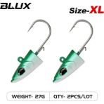 Tlg Shop Size.xl Color.c Stili Blux Flash Kum Yılan Balığı 14GG Yumuşak Balıkçılık Cazibesi Kuyruk Jig Kafa Kanca Minnow Yapay Yem Tuzlu Su Levrek Swimbait Takımı Dişli (Yurt Dışından)