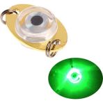 Tlg Shop Yeşil Stil 1pcs LED Deep Drop Underwater Eye Shape Lure Light Flashing Fishing Squid Fish Lamp Fishing Biat Lure Metal Lure Fishing Tackle (Yurt Dışından)