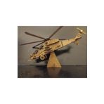 TLR hobi Ahşap Helikopter Maketi T129 Atak Helikopter
