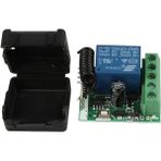 TLS Robotik 12V 10A 433MHZ 1 Kanallı Kablosuz Rf Alıcılı Röle Modülü (Kutulu)