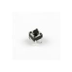 TLS Robotik 4 Pinli Push Buton - Siyah (6X6X5 Mm)