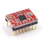TLS Robotik A4988 1A Kırmızı Step Motor Sürücü (Klon)