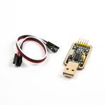 TLS Robotik CH340G RS232 Usb-Ttl Seri Haberleşme Dönüştürücü Modülü + 9 Küçük Kablo