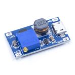 TLS Robotik MT3608 2A Yükselteç Dc-Dc Aşamalı Güç Modülü Micro USB Girişli Gerilim Yükseltici Modül