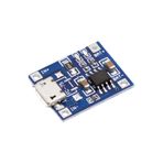 TLS Robotik TP4056 1A Lithium Batarya Şarj Micro USB Modülü