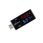 TLS Robotik USB Akım Gerilim Test Cihazı Volt Amper Ölçer Çift USB Çıkışlı