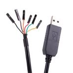 TLS Robotik Xd-43 FT232 Usb-Ttl Seri Haberleşme Dönüştürücü Kablosu Modülü