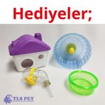 Tlspet İthal Hamster Kafesi Hediyeli !