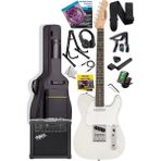 TLX-50WH-25AMP Tele Kasa Gül Klavye 2 Single-Coil 25W Amfili Elektro Gitar