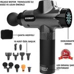 Tmax Ev-Mt52 Masaj Tabancası 24V / 2500 Mah Fırçasız Motor 3960 Rpm Hız 10 Başlıklı (Yeni Model)