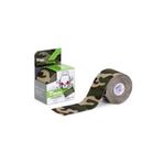 TMAX Tape Kinesio Ağrı Bandı Kamuflaj Yeşili 5 Metre X 5 Cm