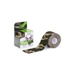 Tmax Tape Tex Kinesio Band Yeşil Kamuflaj 5CMX5M - Yeşil - Gri