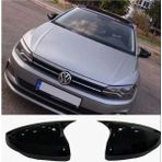 TMZ Garage 2018-2021 Volkswagen Polo Batman Yarasa Ayna Kapak Pıano Black