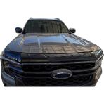 TMZ Garage 2023+FORD Ranger T9 Kaput Koruma Rüzgarlığı Parlak Siyah