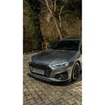 TMZ Garage Audi A4 B9 S Line Ön Lip 2019-2024 | Parlak Siyah Sportif Ön Tampon Eki