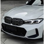TMZ Garage Bmw 3 Serisi G20 2022+ Ön Lip Parlak Siyah | Sport Ön Tampon Lipi Body Kit Ön Tampon Alt Lip