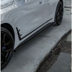 TMZ Garage Bmw 4 Serisi G26 Gran Coupe 2020+ Yan Marşpiyel M Paket Uyumlu Piano Black Marşpiyel Eki