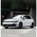 TMZ Garage Volkswagen Golf 8 R Line 2020-2024 Body Kit Seti Ön Lip Marşpiyel Difüzör Spoiler Flap