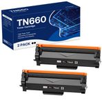 TN660 Toner Kartuşu Değiştirme Brother TN660 TN-660 TN630 TN-630 HL-L2300D HL-L2305W HL-L2360DW MFC-L2740DW MFC-L2700DWR DCP-L2540DN Yazıcı (Siyah, 2'li Paket)